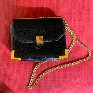 Black Aldo small shoulder purse